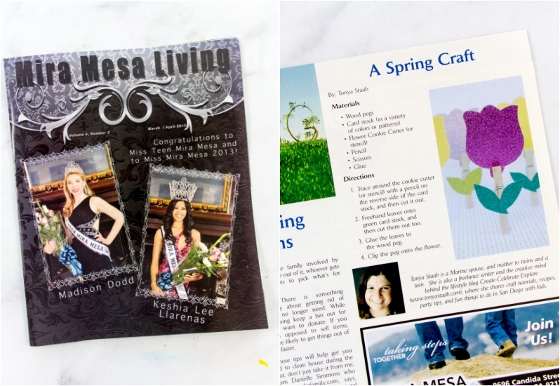 Mira Mesa Living magazine april 2013 edition