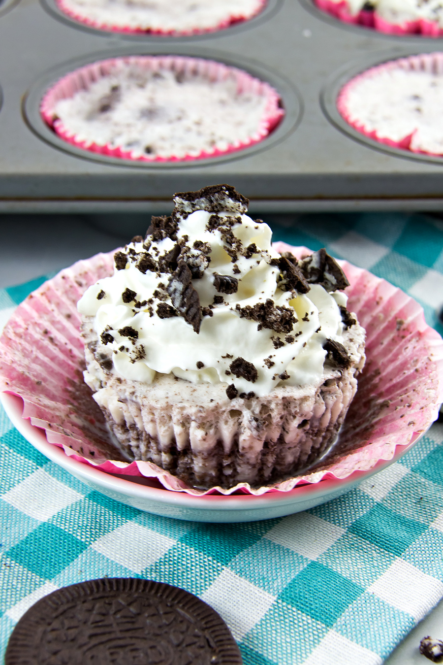 homemade cookies and cream ice cream cake cupcakes