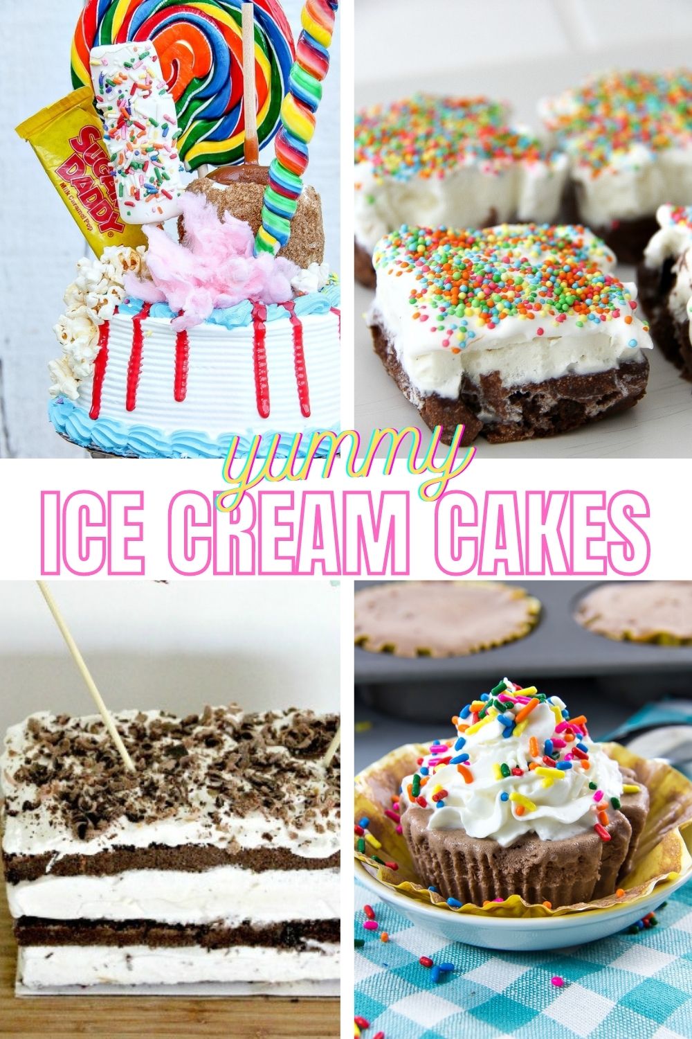 homemade ice cream cakes and cupcakes pinterest