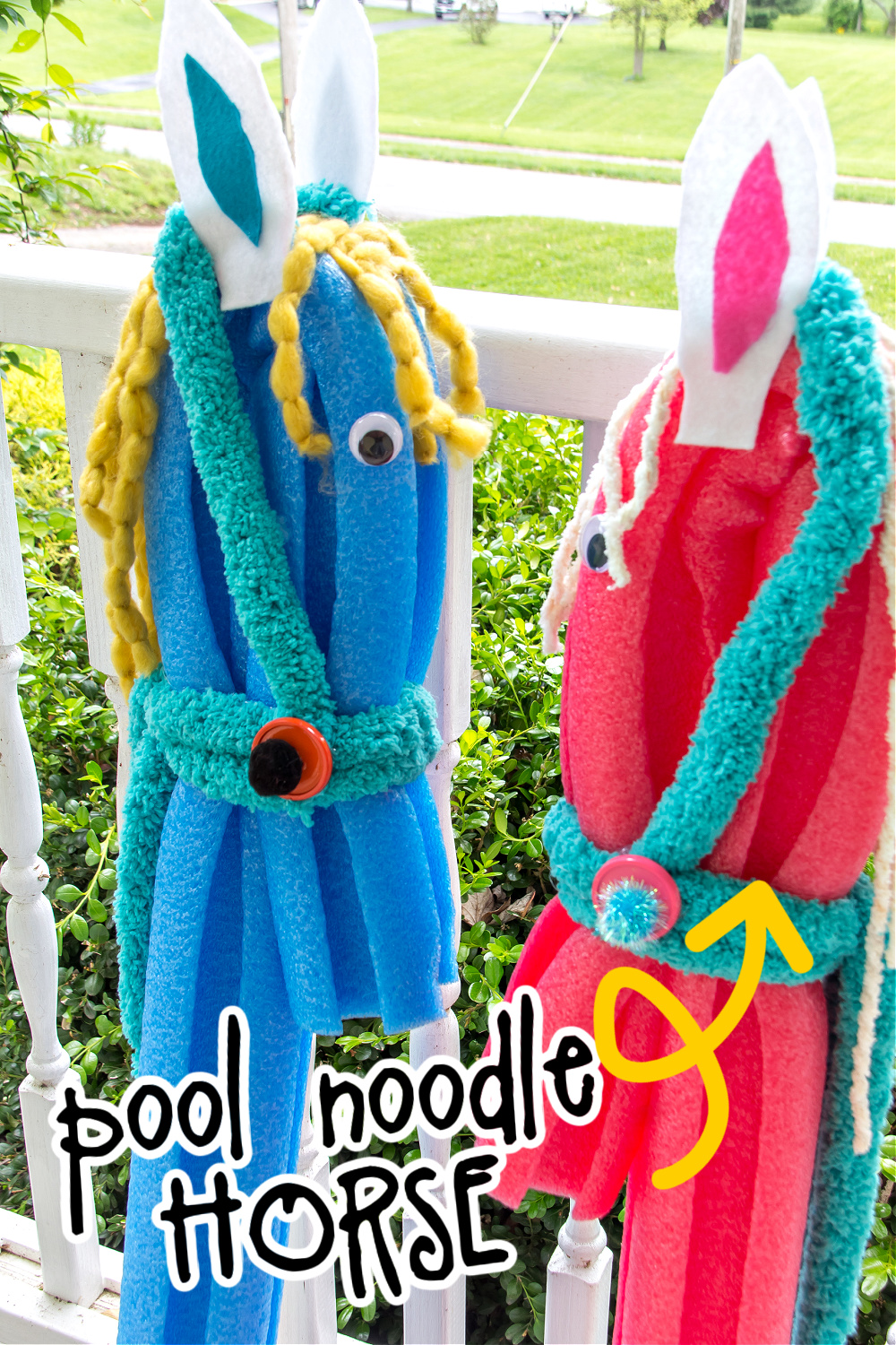 pool noodle horse pinterest