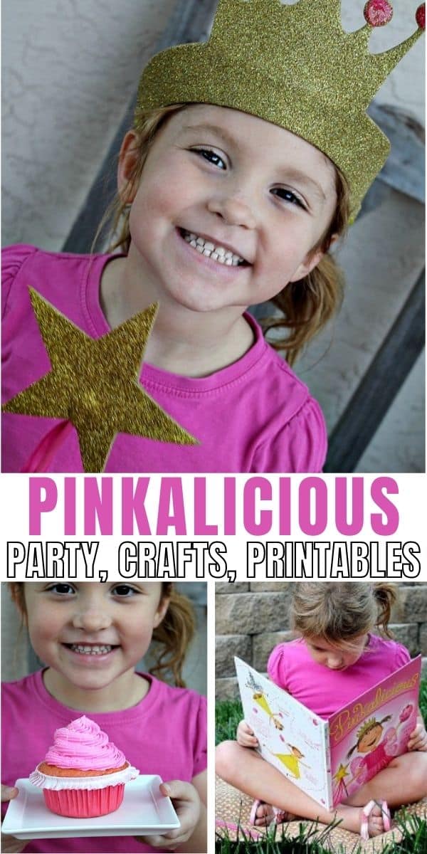 Pinkalicious crafts and party ideas with free printable pinterest