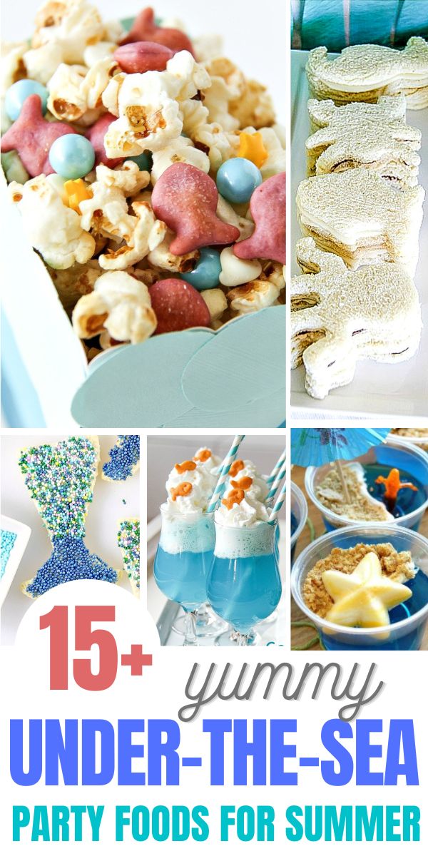 food ideas for beach theme parties pinterest