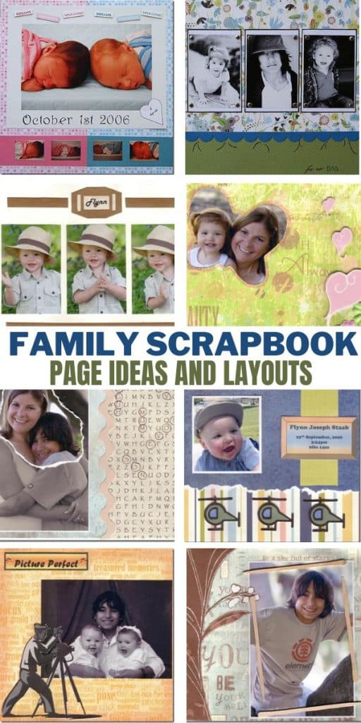 family scrapbook ideas pinterest