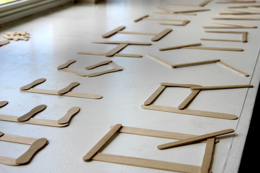 popsicle stick alphabet letter recognition