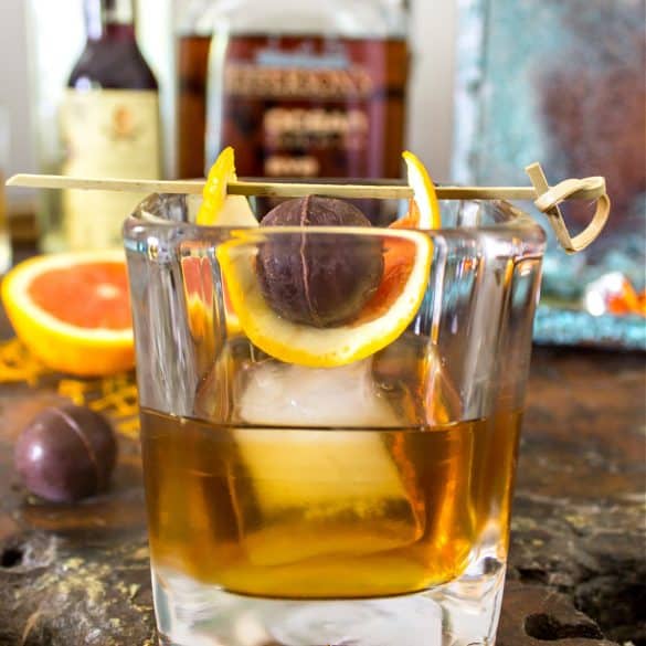 chocolate orange old fashioned