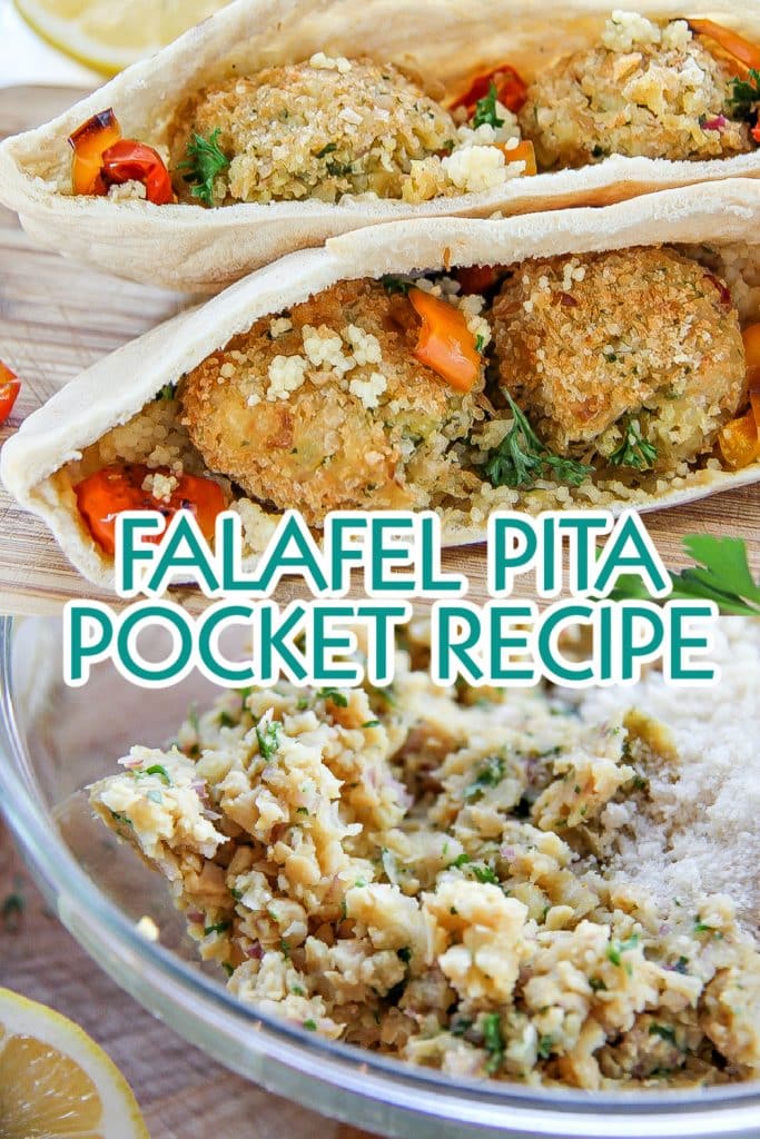 Falafel Pita Pocket Sandwich Recipe With Couscous Tonya Staab