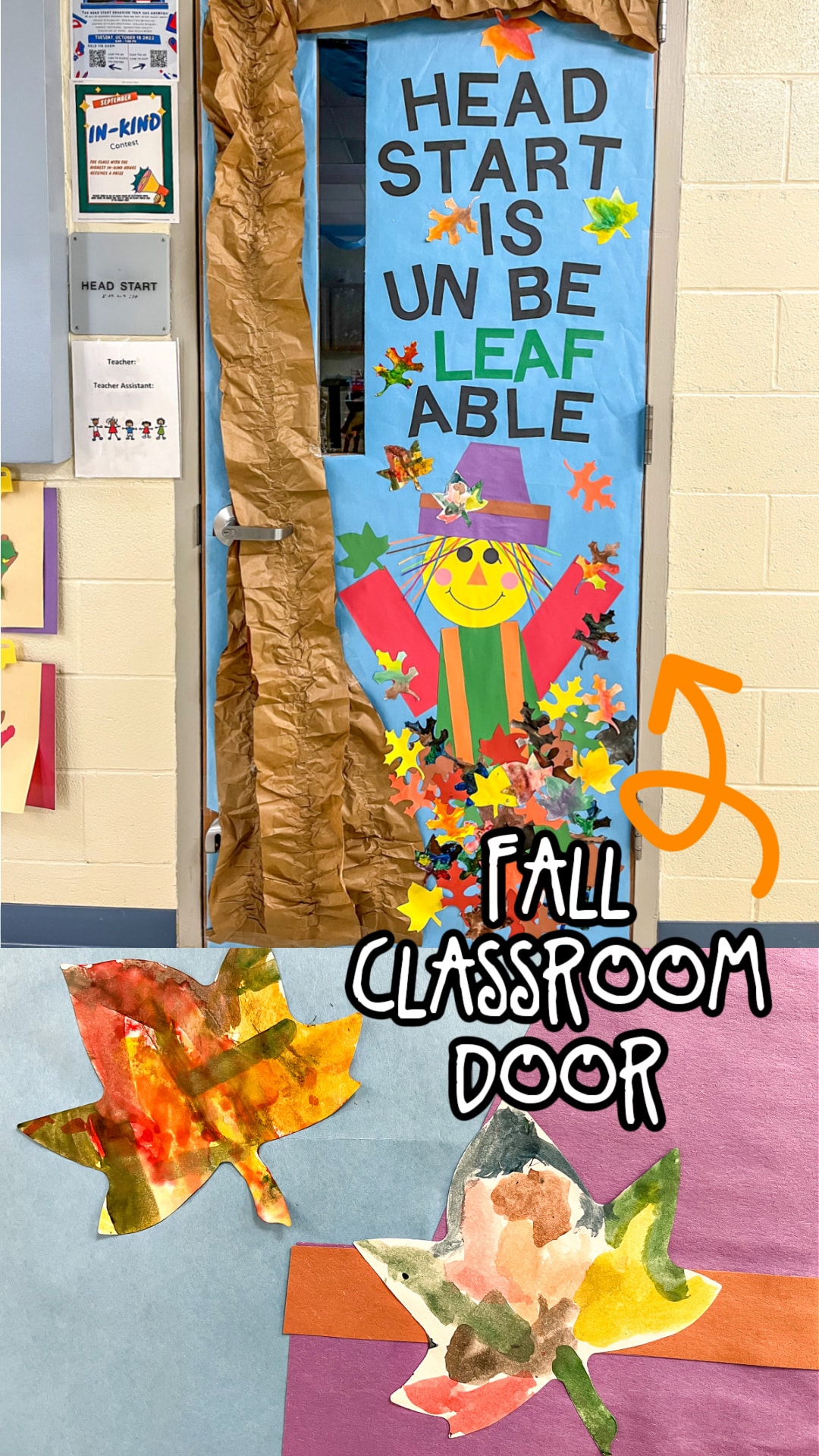 preschool fall classroom door ideas pinterest
