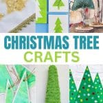 christmas tree crafts pinterest
