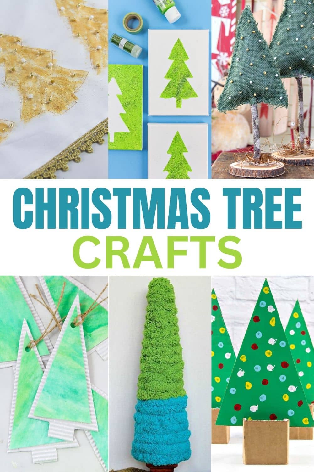 christmas tree crafts pinterest