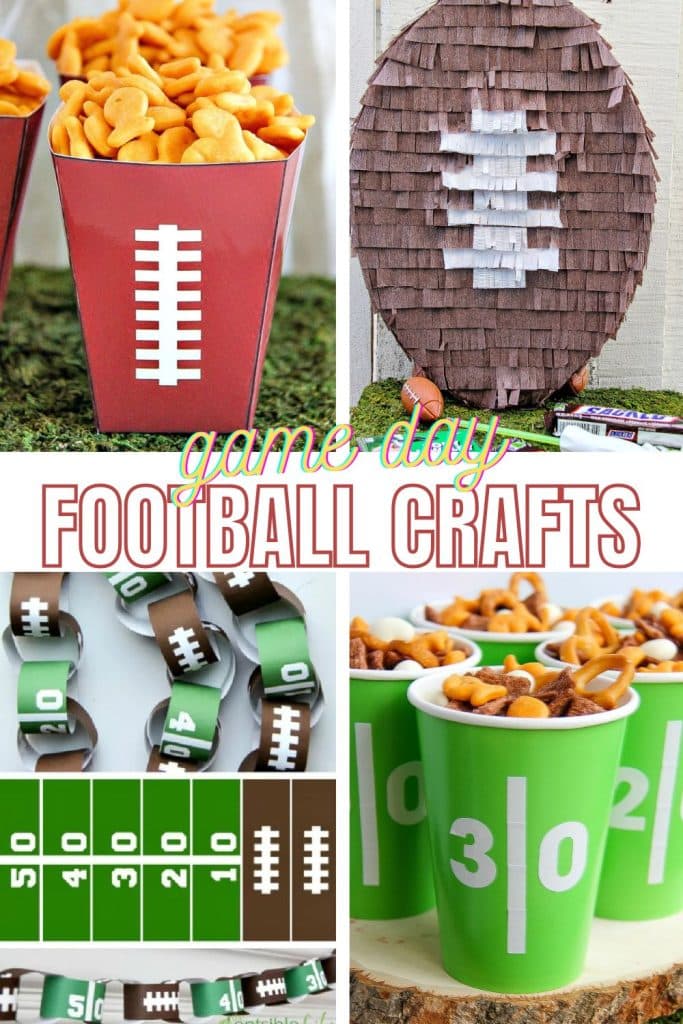 football crafts pinterest