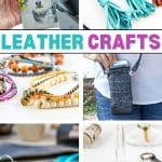 small leather crafts pinterest