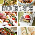 food on a stick recipe ideas pinterest collage