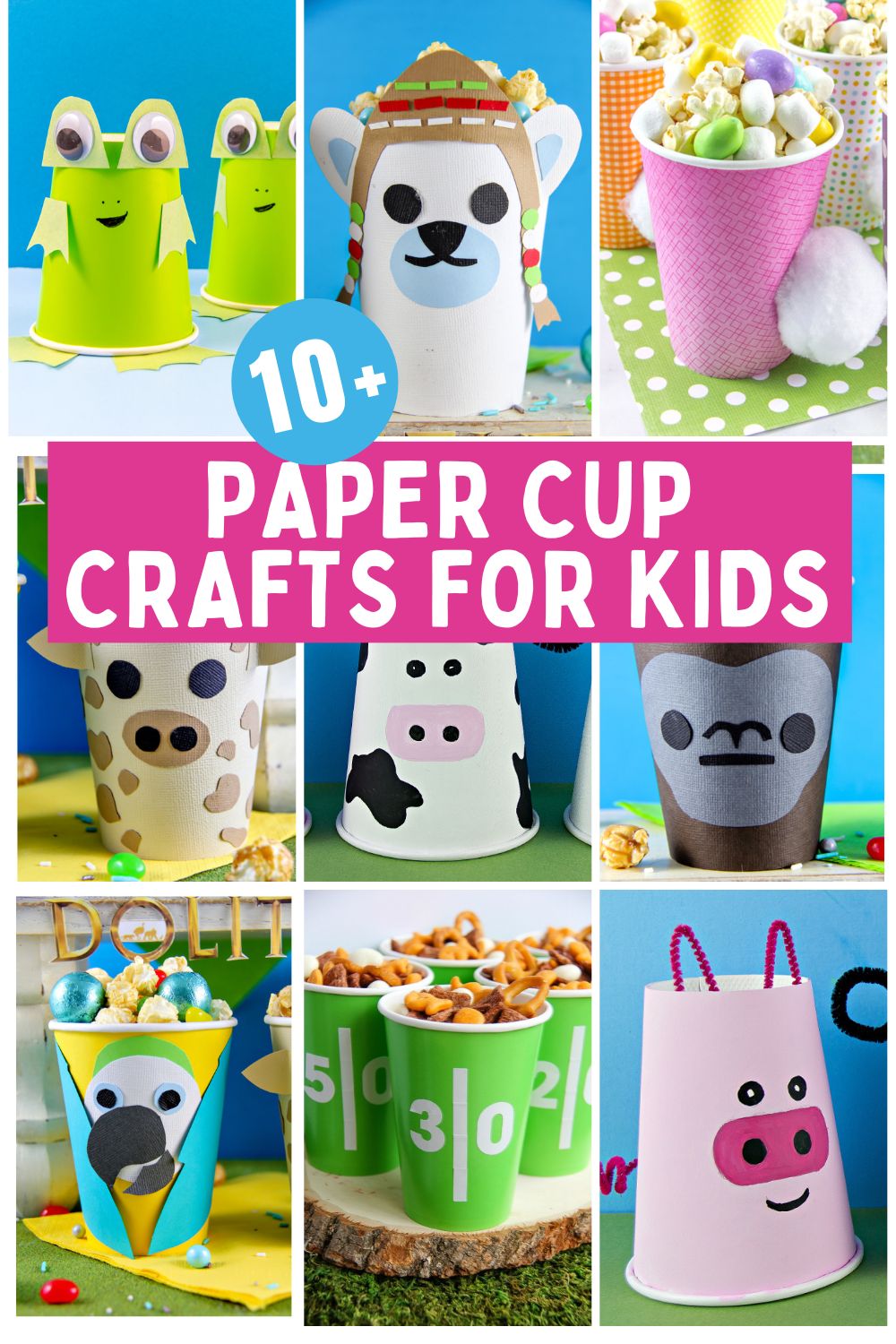 Fun Paper Cup Crafts Kids Will Love | Tonya Staab