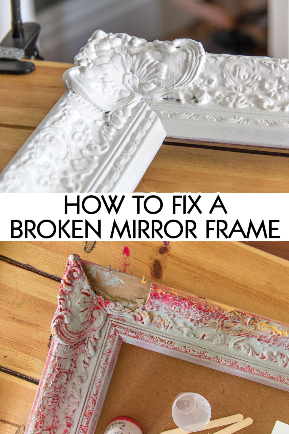 How to Fix a Broken Mirror Frame Tonya Staab