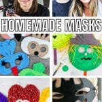 homemade halloween masks pinterest collage