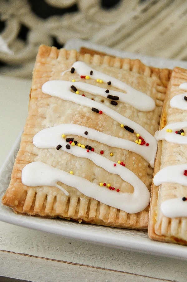 homemade pumpkin pie pop tarts